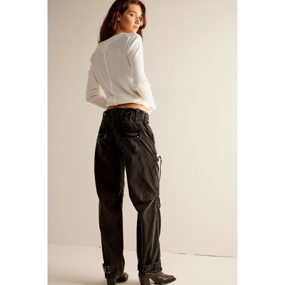 Free People x We The Free Can't Compare Slouch Cargo Pants - Picture 4 of 7